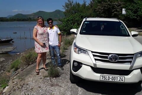 Hue naar Hoi An privéautotour met Engelse chauffeur en bezienswaardigheden