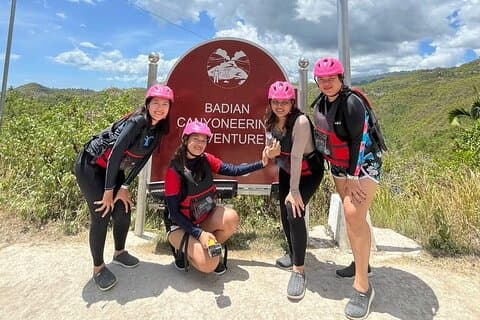 Aventure de canyonisme aux chutes Kawasan avec déjeuner exclusif