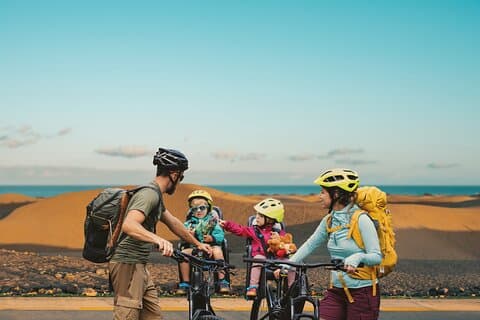 E-Bike Family Tour: CitySightseeing Playa Ingles,Maspalomas Dunes