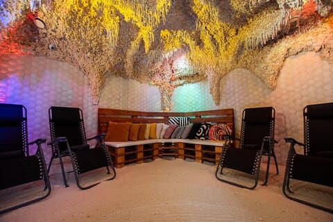Private Salzhöhle zum Entspannen in Prag