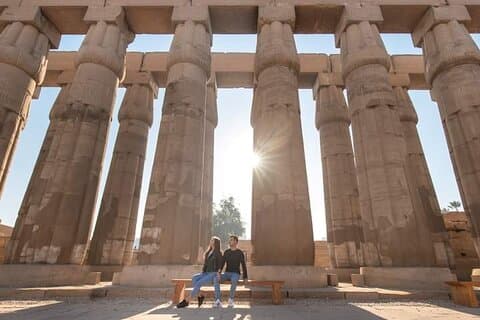 Private Führung durch das Ostufer des Karnak-Tempels in Luxor. Tempel von Luxor