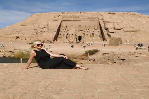 Tur til Abu Simbel templer og Nubian Village of Aswan med guide