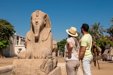 Saqqara Memphis og Dahshur eventyr med skjulte graver