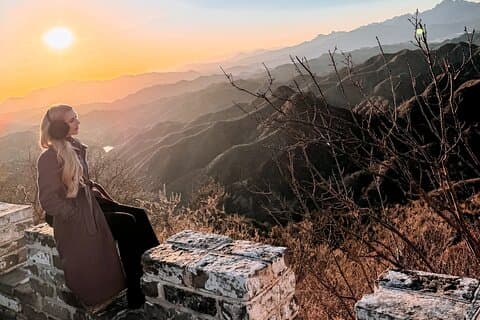 Privat Jinshanling Great Wall Sunset Tour från Peking Kina