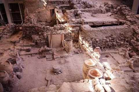Visite privée des villages traditionnels et de l'ancienne Akrotiri