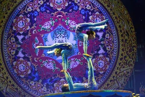 Espectáculo acrobático de Pekín en el Teatro Rojo con guía y traslado