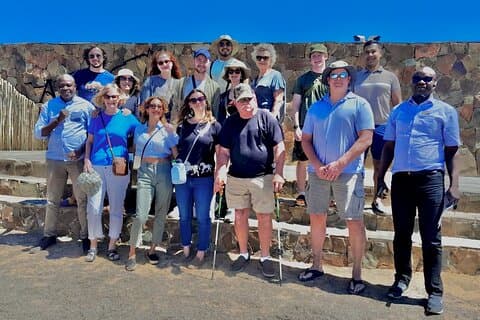 Big 5 spillet Reserve Safari med lunsj og vinsmaking