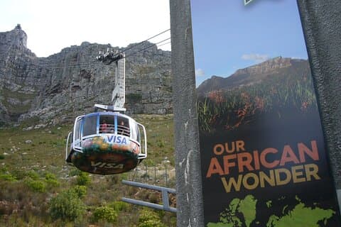 Billets pré-réservés pour Robben Island et Table Mountain