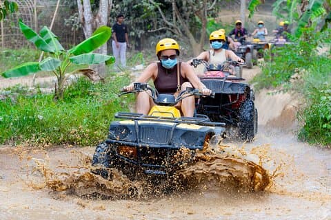 1 Stunde Phuket ATV auf Tour + Big Buddha