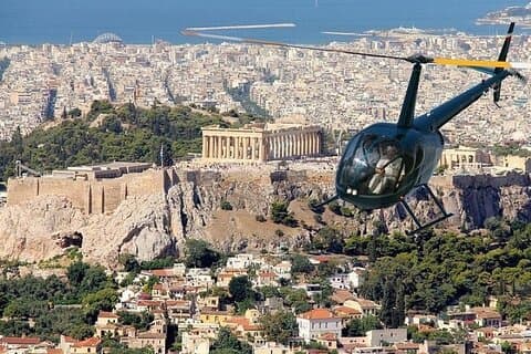 Hubschrauberrundflug durch Athen | Privat