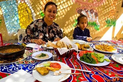 3 uur culinaire reis met Family Food Tour in Luxor