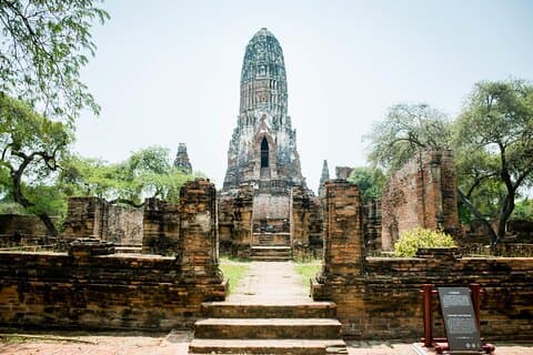3 timers Heritage Ayutthaya busstur til kjente templer