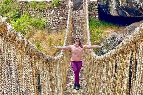 Excursão compartilhada a Última Ponte Inca e 4 Lagoas