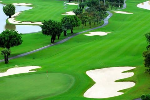 18 - Hole Golf at Long Thanh, nær Ho Chi Minh-byen