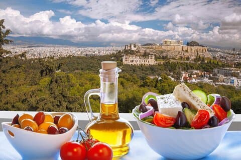 Madtur i Athen