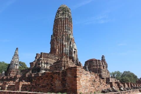 Ayutthaya sykkel tur med naturskjønne båtreise opplevelse