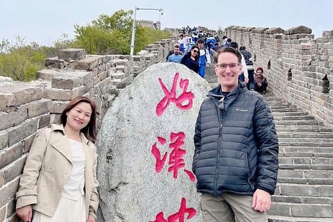 Beijing Private Layover Mutianyu Great Wall Inglês tour guiado.