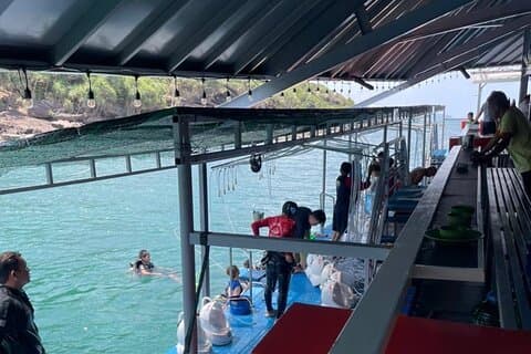 Phu Quoc-svævebanetur og bådtur på 3 øer