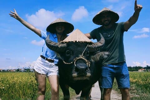 Hoi An Öko-Tour Markt, Landwirtschaft, Kochkurs mit Fußmassage