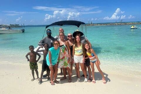 Excursão opcional Cay Hopping em Nassau em Rose e Pearl Island plus