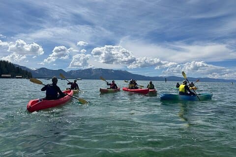 Noleggio kayak singolo per 3 ore a South Lake Tahoe