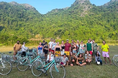 From Cat Ba: Lan Ha Bay Best Day Trip with Kayaking, Biking,Lunch