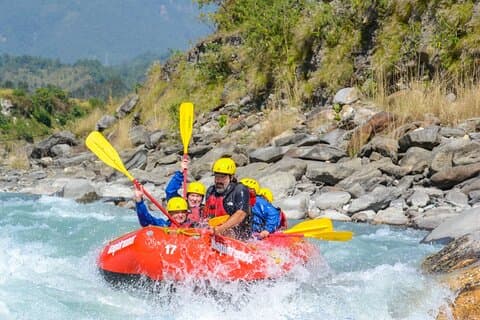 Excursion de 3 jours en rafting extrême sur la rivière Kali Gandaki au départ de Pokhara