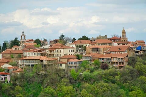 Sighnaghi och vingruppstur från Tbilisi