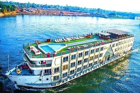 Cairo: Cruzeiro de 6 dias no Nilo Aswan, Luxor, Abu Simbel e passagem de trem