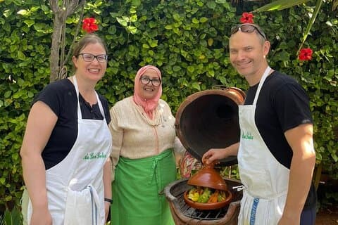 Beach view cooking class