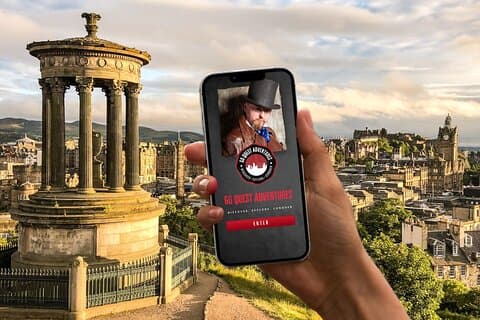 Edinburgh New Town: Self Guided Walk & Interactive Treasure Hunt