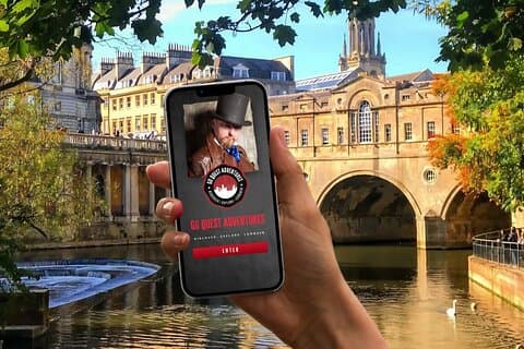 Opdag Bath: Selvguidet gåtur og interaktiv skattejagt