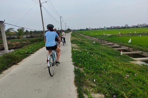 Hoi An Bicycle Tour: Herb Village, Basket Boat, Buffalo ride