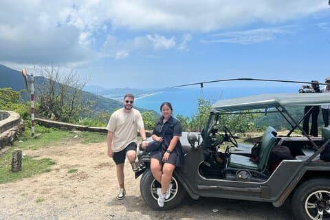 Hue til Hoi An med Jeep Eksklusiv privat tur via Hai Van Pass