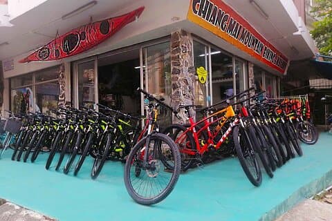 Kwaliteitsvolle mountainbike- en stadsfietsverhuur in Chiang Mai