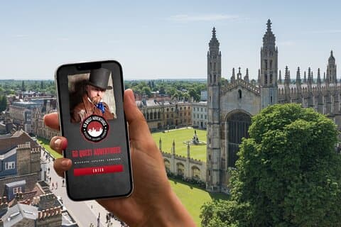 Upptäck Cambridge: Självguidad vandring och interaktiv skattjakt
