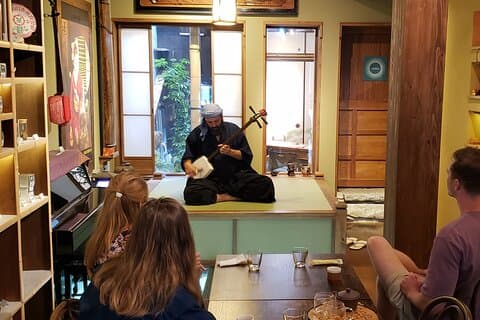 三味線、物語、お茶：日本を巡る感覚の旅