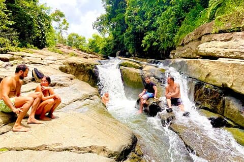 Yunque Rainforest Waterslides Plus Beach Tour