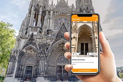 Rouen Scavenger Hunt and Sights Self-Guided Tour