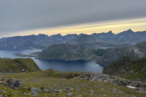 Private Exclusive Boat Sightseeing and Mountain Hike in Leknes