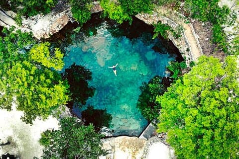 4 Cenotes Discovery Tour de Cancun com Pickup