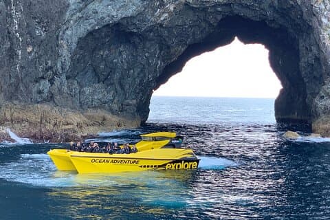 Ocean Adventure: Snabb båt till Hole in the Rock