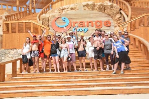 Escursione di snorkeling all'isola di Orange Bay a Hurghada
