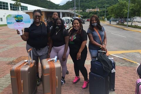 Privat MBJ lufthavnstransport til hoteller i Montego Bay