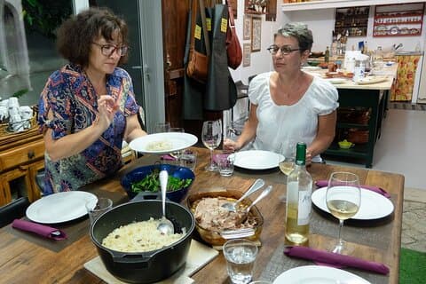 Authentic Evora Cooking Class with Wine in Chef Sofia’s Garden