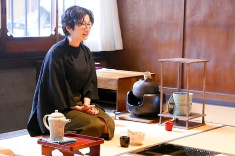 Kyoto Ceremonia de té Meditación Haga su Matcha con un Maestro del Té