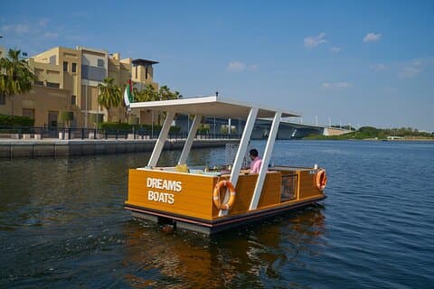 Dubaï 45 - Minute Dream Boats Floating Cafe