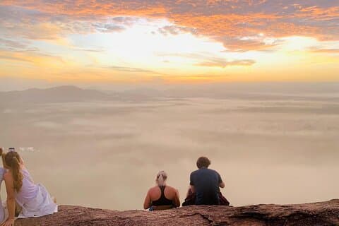 Tour del tramonto o dell'alba di Pidurangala in Tuk-Tuk o jeep
