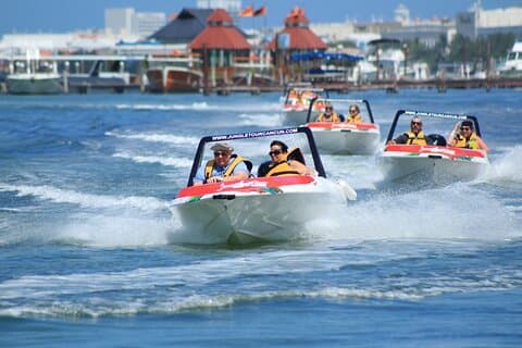 Snorkling och Speed Boat Tour
