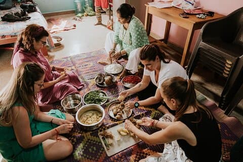Traditional Indian Cooking Class in Goa, Anjuna [vegetarian]